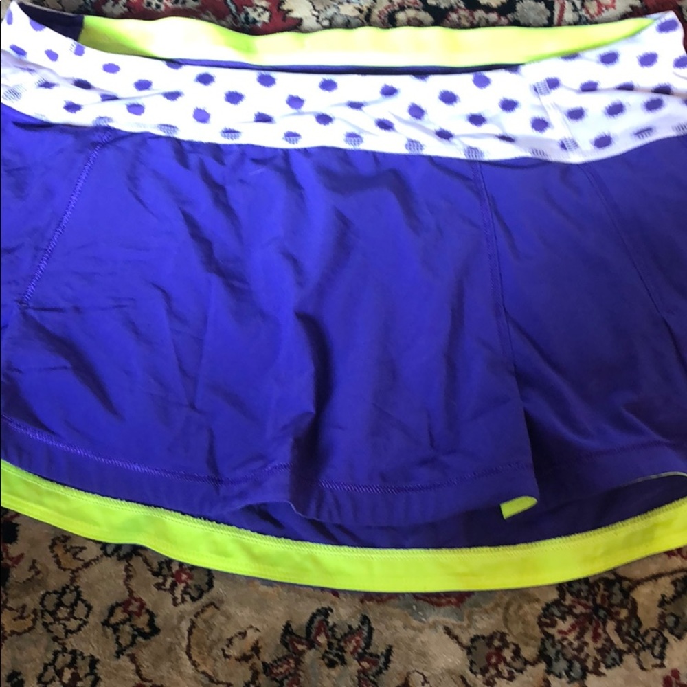 Lululemon run skirt